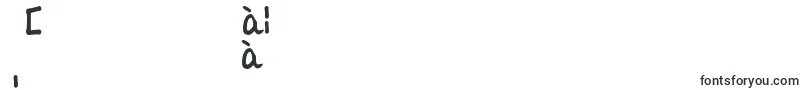 DjbAlmostPerfect-Schriftart – bengalische Schriften
